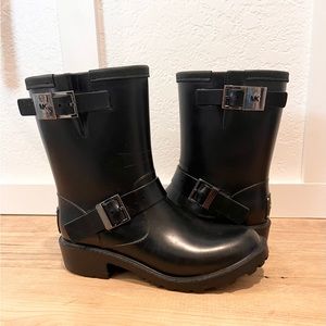Michael Kors Devenport Rubber Rain Boots